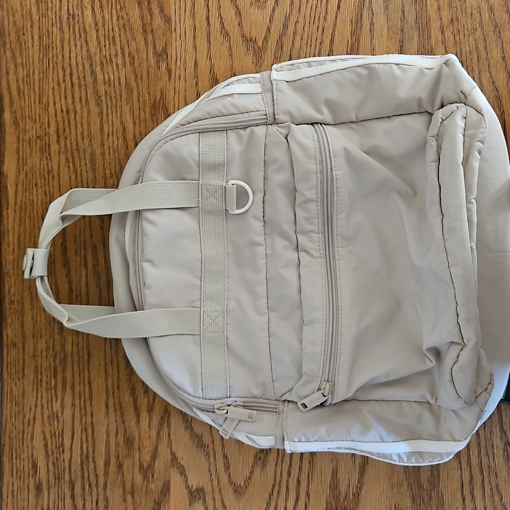 Adidas Essentials 2 Backpack In Beige & White - image 2